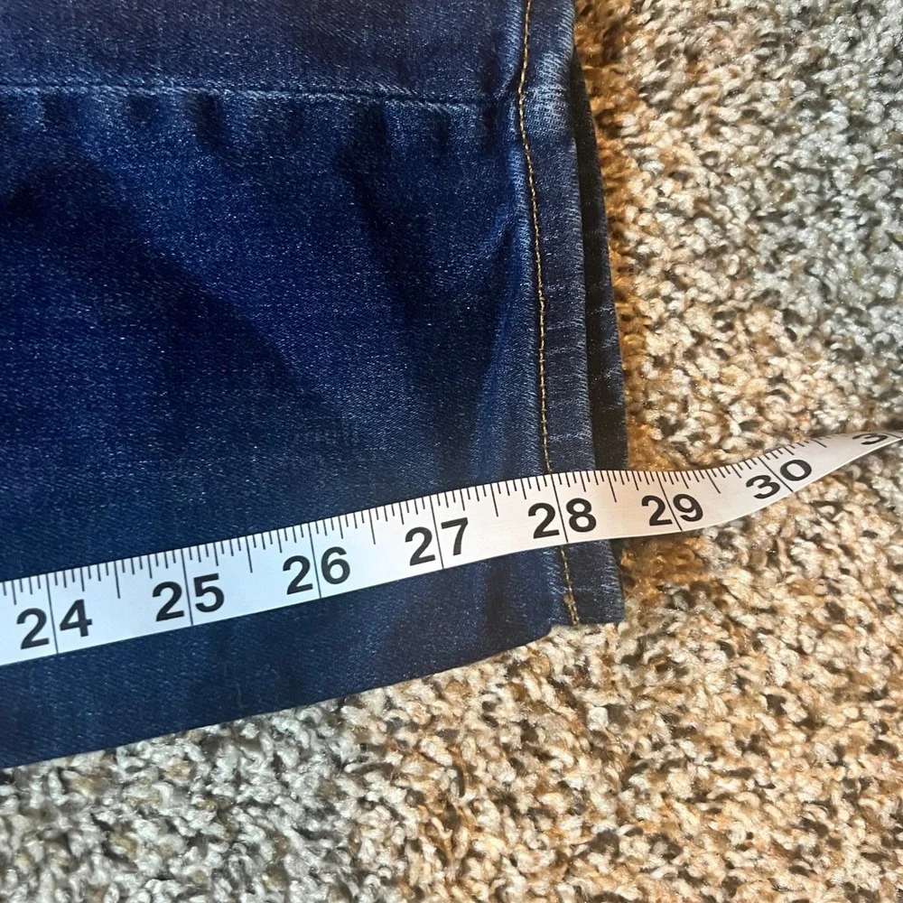 J. Crew Denim Jeans Dark Wash Slim Fit Everyday Casual‎ Size 34